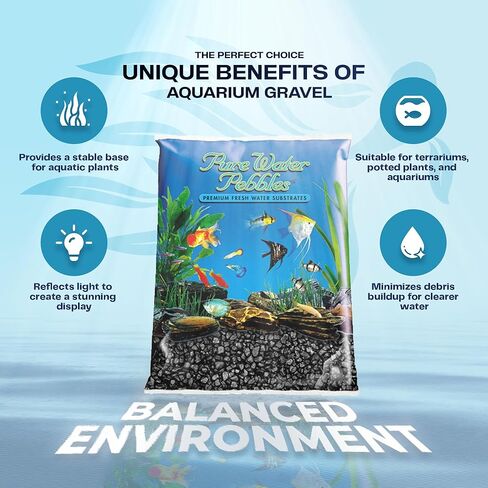 حصى حوض السمك من حصى الماء النقي، 2 رطل، العاطفة الأرجوانية in Kuwait