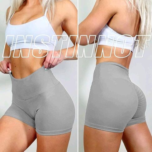 CFR Women Workout Shorts Gym Shorts Fitness Scrunch Butt Lifting High Waist Athletic Shorts Hot Shorts for Summer in Saudi Arabia
