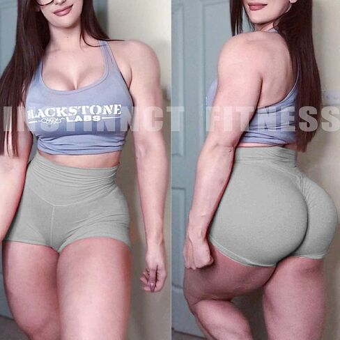 CFR Women Workout Shorts Gym Shorts Fitness Scrunch Butt Lifting High Waist Athletic Shorts Hot Shorts for Summer in Saudi Arabia