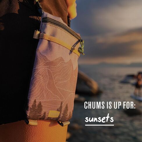 Chums Rover Phone Tote - Small Crossbody Bag with Adjustable Strap - Water Resistant Sling Bag with Multiple Pockets (Pines) in Saudi Arabia