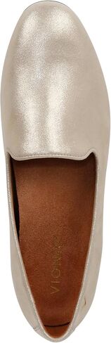 Vionic Women’s North Willa Comfort Flats- Supportive Slip-On Walking Flats with Arch Support Light Pink Suede 9.5 Wide in Saudi Arabia