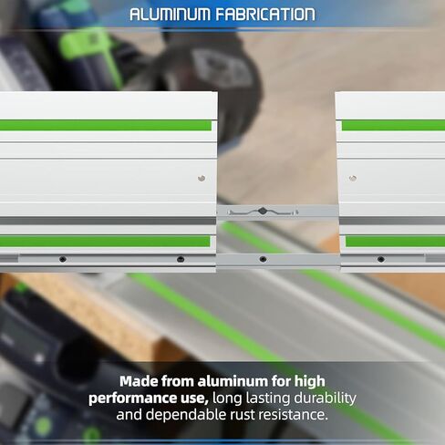 Ximoon Track Saw Guide Rail Connector Kit Replacement for Makita Track Saw Long Cuts Compatible with Kreg Track Saw Guide Fit for Festool and More Brand Cutting System Tracks 71358 in Kuwait