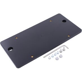 MOTOKU Rear Bumper License Plate Mount Tag Bracket Holder for Audi Q7 2010-2023 A6 S6 2012-2023 A3 A4 A5 S3 S4 S5 Q5 RS5 SQ5 RS6 2008-2024 w/Screws Bolts