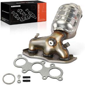 A-Premium Front Right Exhaust Manifold Catalytic Converter Kit Direct-Fit Compatible with Toyota 2007-2017 Camry, 2005-2018 Avalon & Lexus 2007-2017 ES350, 3.5L, EPA Compliant