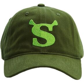 BoxLunch Shrek Logo Embroidered Ball Cap Exclusive Olive