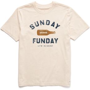 Life is Good - Mens Footbeer Crusher T-Shirt