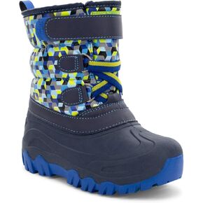 Western Chief Kids Ascend Faux Fur Cold Weather Boots – Waterproof Winter Boots for Girls & Boys – Warm, Cozy & Reflective for Snow Adventures