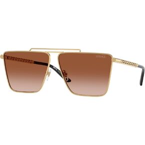 Versace VE2266 64MM Square Sunglasses For Men + BUNDLE WIth Designer iWear Complimentary Eyewear Kit