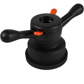 Yctze 36/38/40mm 3/4mm Quick Release Hub Wing Nut, Plastic Black Spacer Wheel Balancer Tire Change Tool(Inner diameter 40mm, pitch 4mm) for john bean tire machine wheel balancer