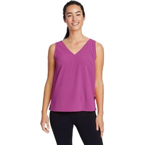 Eddie Bauer Women's Departure V-Neck Tank Top - Solid