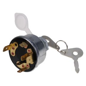 Ignition Switch 3107556R1 1874535M3 3107556R92 K203992 701/02600 Compatible with Massey Ferguson 298 360 4900 6140 Case IH 574 580 580 584 David Brown 770 780 880