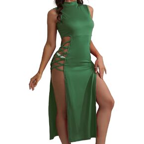 Rave Outfits for Women Slutty Dresses for Women Gothic Clothes for Women Goth Summer Dress Cyberpunk Techno Bondage