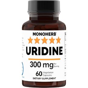 يوريدين مونوفوسفات 300 ملجم - 60 كبسولة نباتية | 150 مجم لكل كبسولة - حجم الحصة 2 كبسولة: 300 مجم - 30 حصة in Kuwait