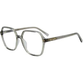 kate spade new york Women's Zetta/BB Rectangular Reading Glasses, Grey, 54mm, 16mm + 2.5