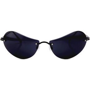 PLOPLO New Matrix Sunglasses Men Ultralight Rimless