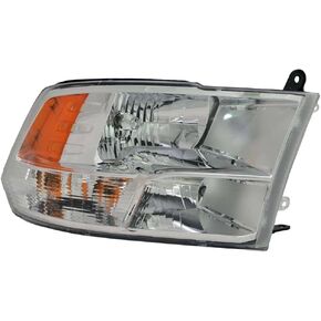 RAREELECTRICAL New Right Headlight Compatible With Ram 1500 Classic Slt St Tradesman Extended Cab 3.0L 3.6L 5.7L 2019 2020 2021 2022 By Part Numbers Ch2503242 68096438Aj