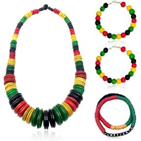 choice of all African Jewelry Sets for Women Black History Month Shirt Outfits Accessories Chunky Necklace African Dresses Shirts Outfits Accessories