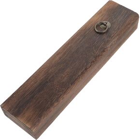 Angoily Wood Wall Decor, Wood Wall Planter Pocket, Wooden Hanging Planter Modern Farmhouse Bathroom Vase Dried Flowers and Artificial Greenery Indoor Plants Holder for Living Room