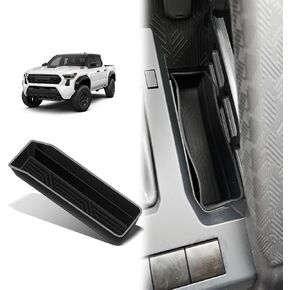 Muslogy Center Console Inserts Compatible with 2024 Toyota Tacoma Accessories Middle Console Gear Shift Silicone Inserts Under Parking Brake Gear Shift Storage Inserts Organizer Mat