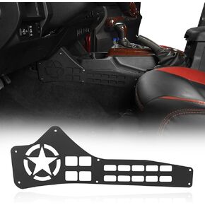 Hooke Road Tacoma Center Console MOLLE Storage Panel Compatible with Toyota Tacoma 16-23 3rd Gen Pickup Trucks (Driver Side)