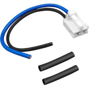 Heater Blower Motor Connector Pigtail Fit for Toyota Tacoma 2016 2017 2018 2019 2020 2021 2022 2023, AC Blower Motor Wire Harness Replace 87103-04050, 6 Inch 12 AWG