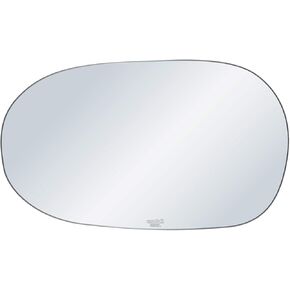 exactafit 8109L Driver Side Mirror Glass Replacement Repair Compatible With Jaguar X-Type, S-Type, Super V8, Vanden Plas, XJ8, XJR