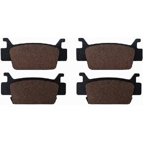 AHL Front Brake Pads Set for Honda TRX500 FA Fourtrax Foreman Rubicon 2005-2011 (Semi-metallic)