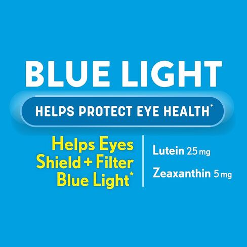 Ocuvite Blue Light Lutein 25mg Lutein & Zeaxanthin Supplement, by Bausch + Lomb, 30 Softgels (Packaging May Vary) in Saudi Arabia