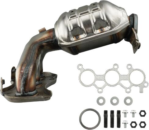 PHILTOP Front Left High Flow Catalytic Converter Fit for 2007-2017 ES350/Camry/Venza 3.5L,2005-2018 Avalon 3.5L Stainless Steel High Flow Catalytic Converter OE 16470,40672(EPA Compliant) in Saudi Arabia