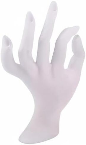 ChezMax Jewery Display Hand Ring Holder - Jewelry Organizer Stand, Necklace Stand, Preppy Jewelry Holder, Aesthetic Room Decor, Transparent Cute Y2k Room Decor for Women in Kuwait