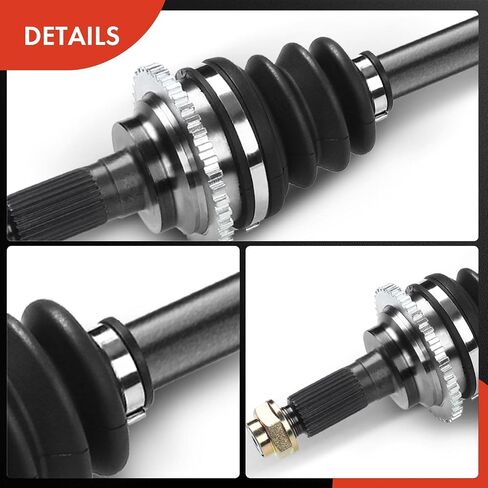 مجموعة عمود المحور A-Premium CV متوافقة مع Ford Fusion 2007-2012 وLincoln MKZ 2007-2012 وMercury Milan 2008-2011، 2.3L 2.5L 3.0L 3.5L، AWD، جانب الركاب الخلفي الأيمن in Saudi Arabia
