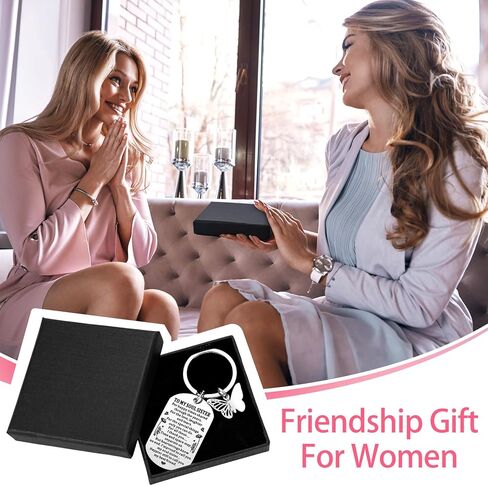 هدايا الصداقة للنساء سلاسل مفاتيح الصداقة هدايا عيد الميلاد لصديقتك BFF Bestie Sister in Kuwait