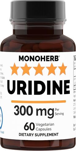 يوريدين مونوفوسفات 300 ملجم - 60 كبسولة نباتية | 150 مجم لكل كبسولة - حجم الحصة 2 كبسولة: 300 مجم - 30 حصة in Kuwait