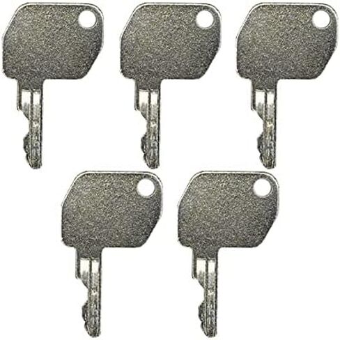 Ignition Keys Replacement for Ford New Holland Case Backhoe and Tractor 86502903, 92274 (5) in Kuwait