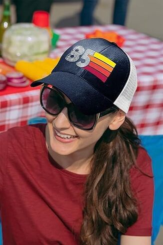 40th Birthday Gifts for Women Men Vintage 1985 Baseball Cap Ideas Gift Embroidery Party Hats Turning 40 Th in Saudi Arabia