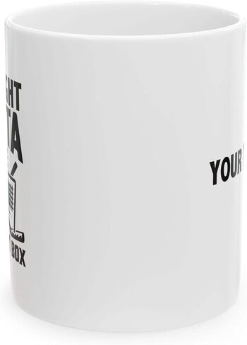 Straight Outta The Penalty Box Hockey Gifts For Men Women Ice Hockey Player Coach Team Mates Trainer Instructor Hockey Lover Dad Boyfriend Husband From Wife Girlfriend Ceramic Mug 11 oz White in Saudi Arabia