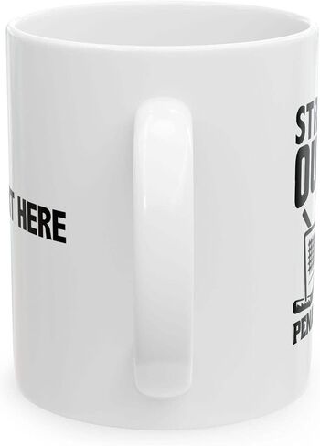 Straight Outta The Penalty Box Hockey Gifts For Men Women Ice Hockey Player Coach Team Mates Trainer Instructor Hockey Lover Dad Boyfriend Husband From Wife Girlfriend Ceramic Mug 11 oz White in Saudi Arabia