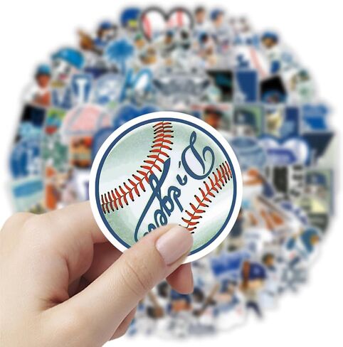 50 PCS Philadelphia City Philliezzz Stickers Baseball Colorful Aesthetic Decals Vinyl Sticker Waterproof for Water Bottle Computer Laptop Luggage Phone Car Skateboard Bumper 2-3 inches in Saudi Arabia