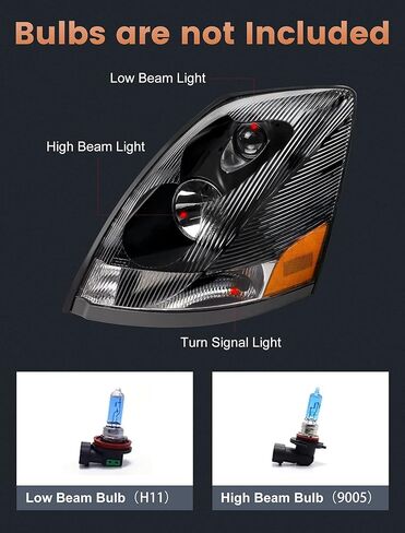 Avsty المصابيح الأمامية الجمعية ل فولفو VNL VN VNM 200 300 430 630 670 730 780 2004 2005 2006 2007 2008 2009 2010 2011 2012 2013 2014 2015 2016 2017 كشافات أمامية 2018 (جانب السائق) in Kuwait