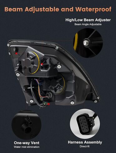 Avsty المصابيح الأمامية الجمعية ل فولفو VNL VN VNM 200 300 430 630 670 730 780 2004 2005 2006 2007 2008 2009 2010 2011 2012 2013 2014 2015 2016 2017 كشافات أمامية 2018 (جانب السائق) in Kuwait