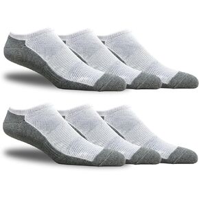 Running Mate Athletic Ankle Socks Low Cut Cotton Blend - 6 Pairs