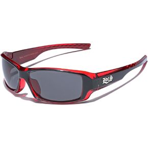 Locs Two Tone Original Gangsta Shades Fashion Statement Translucent Frame Sunglasses