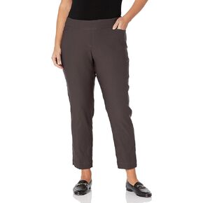 SLIM-SATION Women's Plus Size Pant with Real Front L Pockets