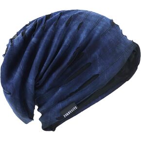 Mens Slouch Hollow Beanie Summer Skullcap B090