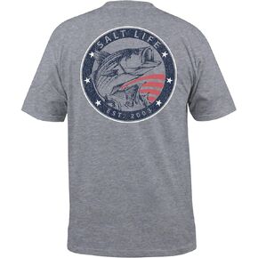 Salt Life Men's Striper Glory Short Sleeve Tee