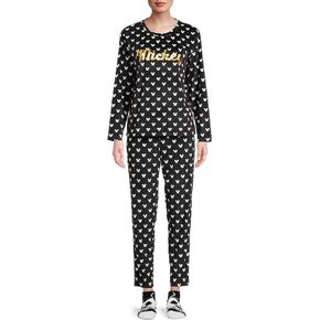 Disney Mickey Mouse Women's 3-Piece Pajama Set