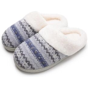 شباشب نسائية من Vonluxe منزل غامض سهلة الارتداء، شباشب دافئة من إسفنج الذاكرة للسيدات، أحذية مريحة للاستخدام في الأماكن الخارجية وغرفة النوم من القطيفة in Kuwait