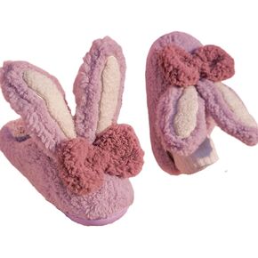 Long Ear Rabbit Cotton Slippers Ladies winter home slippers Plush fluffy warm slippers home cute cotton slippers comfortable cotton shoes