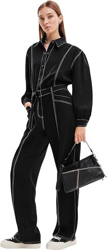 Desigual womens Woman Woven Overall Trousers in Saudi Arabia