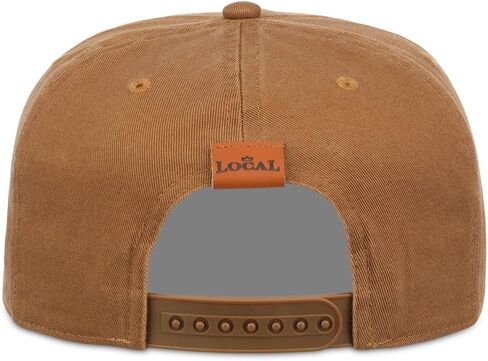 Local Crowns Arizona Golfer Views Patch Adjustable Snapback Cap tan, Tan, One size in Kuwait